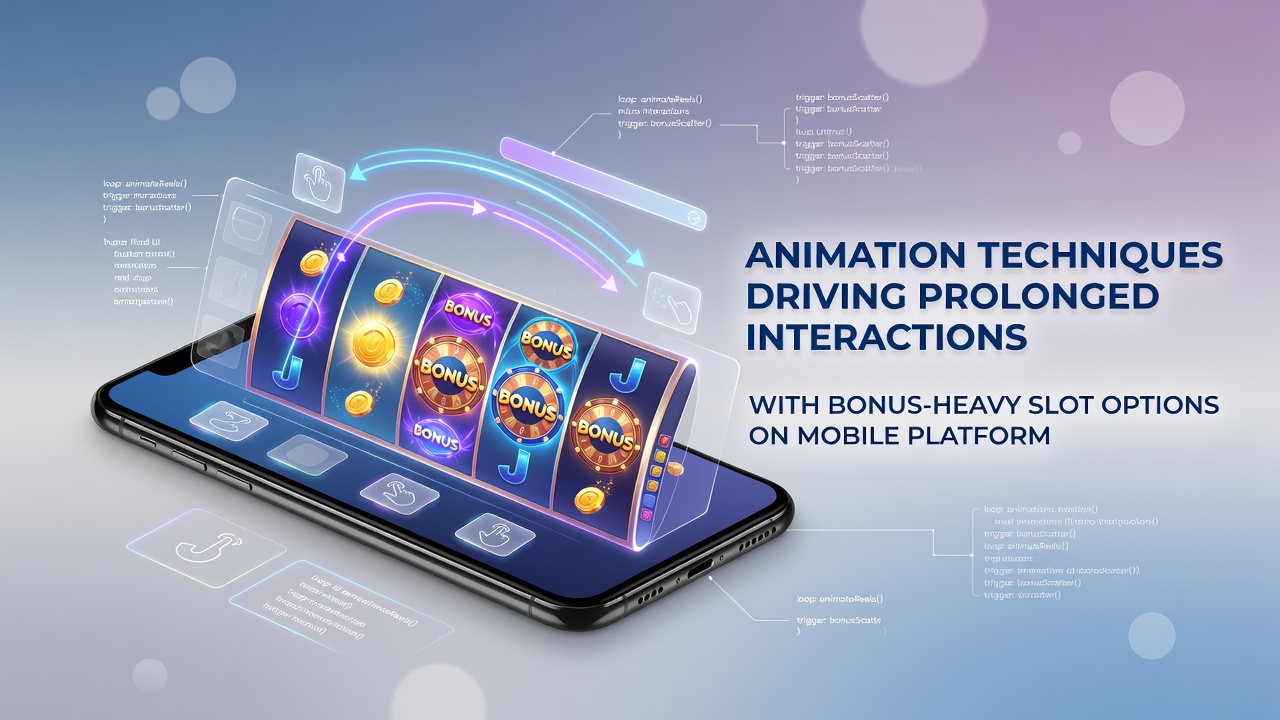 Mobile device displaying a cluster of animated symbols in an active bonus feature with multiple reward tiers