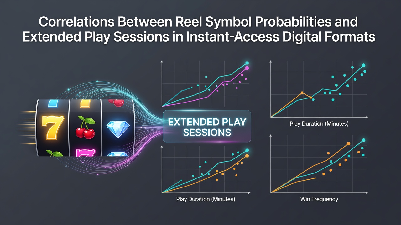 Digital reel interface showing symbol distributions and probability indicators in an instant-access format