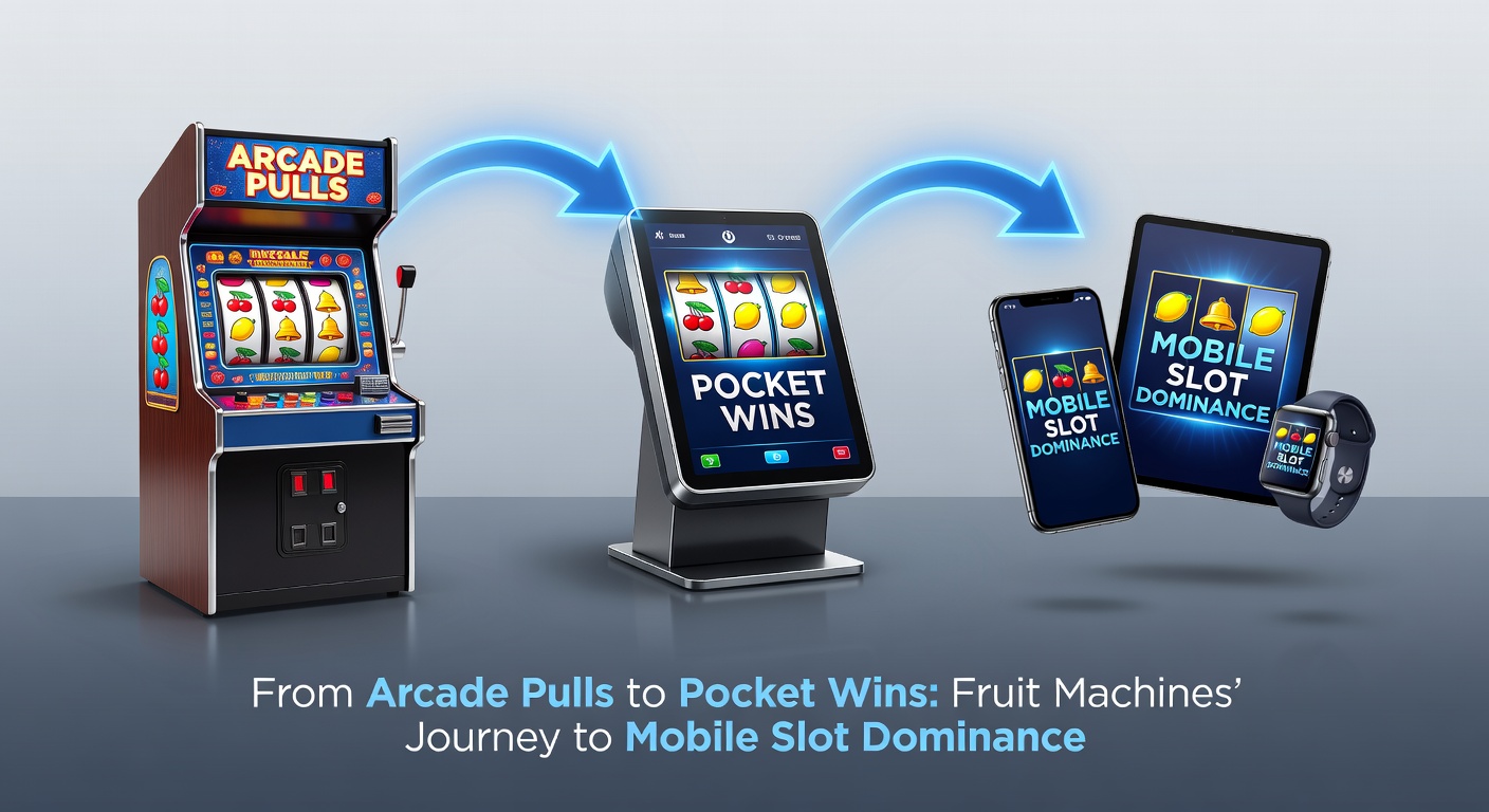 Modern smartphone screen displaying a vibrant mobile fruit slot game, reels filled with cascading fruits and jackpot counters ticking up